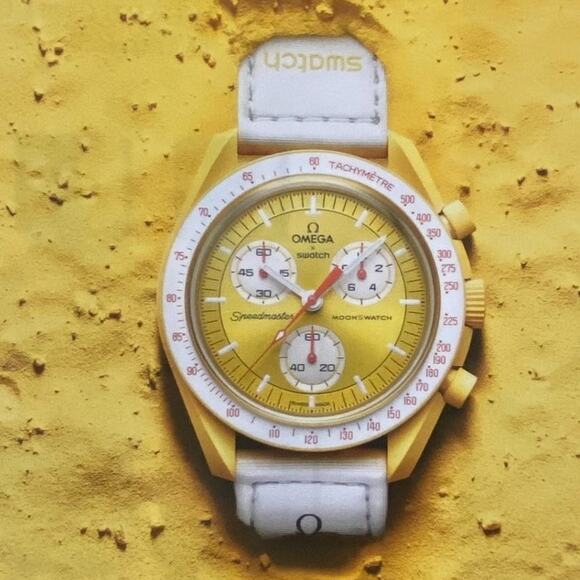 Brunello Cucinelli and Swatch Omega Print Ad Campaign Spring 2024 8x10 Original - Picture 5 of 6